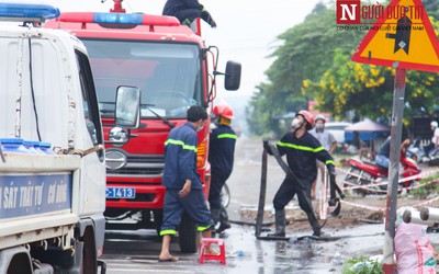 Đồng Nai: Cháy cửa hàng phụ tùng ô tô, thiêu rụi nhiều tài sản