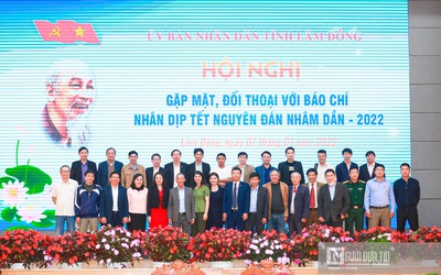 Lâm Đồng: Lãnh đạo tỉnh gặp gỡ, đối thoại với đại diện cơ quan báo chí