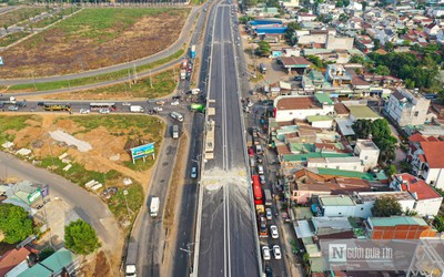 Đồng Nai: Thông xe cầu vượt Dầu Giây sau 5 năm thi công