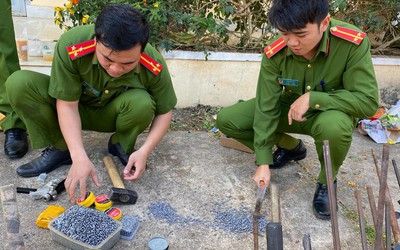 Lâm Đồng: Tiêu hủy hàng trăm khẩu súng tự chế