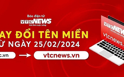 Báo điện tử VTC News đổi tên miền