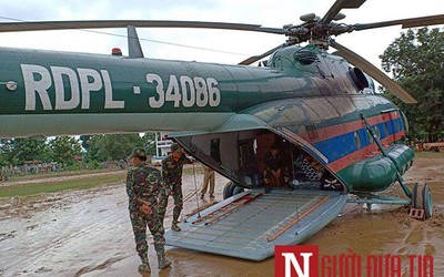 Vỡ đập thủy điện Lào: Cận cảnh công tác cứu hộ tại nơi cơn lũ vừa càn quét