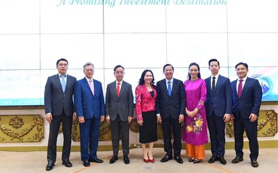 Chủ tịch UBND Tp.HCM làm việc với Tập đoàn Vạn Thịnh Phát và 2 tập đoàn hàng đầu Châu Á để xúc tiến đầu tư vào Tp.HCM hậu Covid