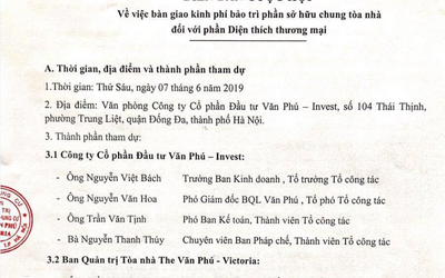 Nhận Quỹ bảo trì từ chủ đầu tư - con đường dài & quanh co...