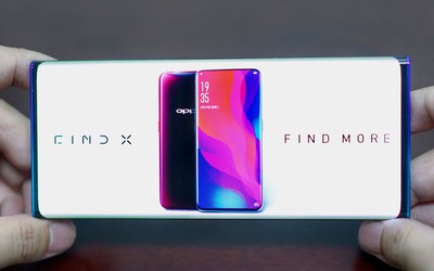 Oppo "nhá hàng" siêu điện thoại thông minh sử dụng màn hình thác nước