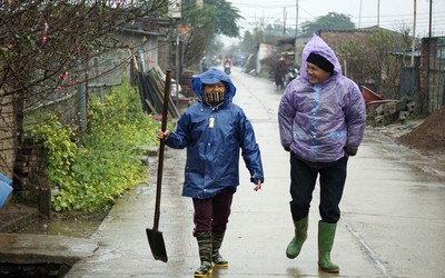 Gần Tết Nguyên đán, thời tiết mưa rét và khả năng có bão