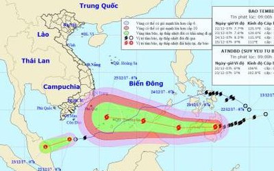 Việt Nam sắp hứng chịu cơn bão số 16 - chưa từng có trong lịch sử