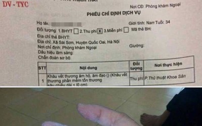 Sự cố y khoa cười ra nước mắt