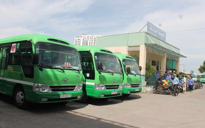 TP.HCM: Các hợp tác xã vận tải xe buýt kêu cứu vì hết tiền