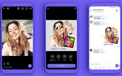 Rakuten Viber ra mắt tính năng cho phép người dùng biến hình ảnh của mình thành sticker