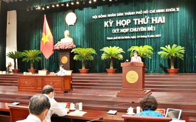 HĐND Tp.Hồ Chí Minh họp chuyên đề tiến hành công tác cán bộ