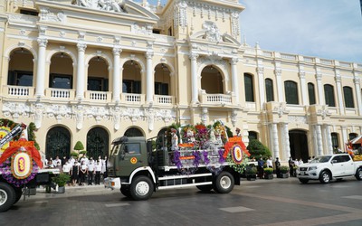 Lễ truy điệu Phó Chủ tịch Thường trực UBND Tp.HCM Lê Hòa Bình