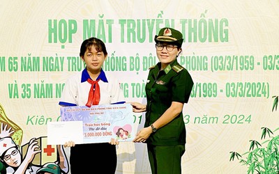 Phụ nữ Bộ đội Biên phòng tỉnh Kiên Giang đạt nhiều thành tích