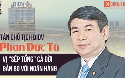 [Infographic] Điều trùng hợp giữa tân Chủ tịch BIDV Phan Đức Tú và ông Trần Bắc Hà