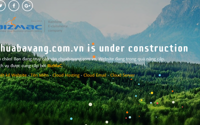 Website truyền bá "vong báo oán" của chùa Ba Vàng bất ngờ biến mất