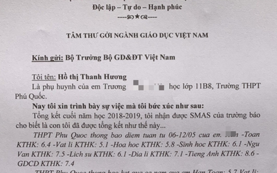 Hé lộ bức tâm thư của "Á khôi doanh nhân" gửi bộ GD&ĐT sau khi xúc phạm thầy hiệu trưởng