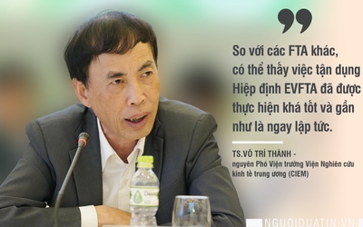 TS. Võ Trí Thành: “Có nhiều cơ sở để hy vọng về tương lai của EVFTA”