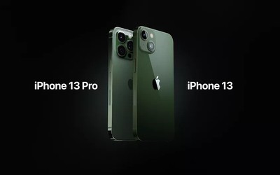 Lộ diện iPhone 13 phiên bản màu xanh lá