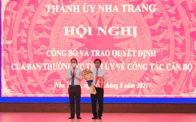 Ông Hồ Văn Mừng được điều động giữ chức Bí thư Thành ủy Nha Trang