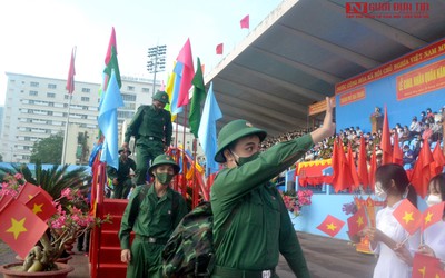 Khánh Hòa: Hơn 2.100 thanh niên lên đường nhập ngũ