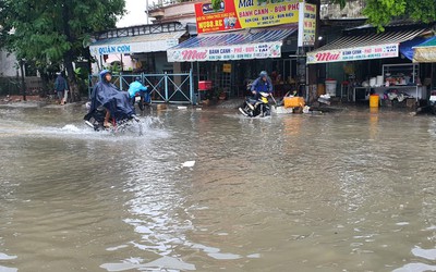 Khánh Hòa: Cảnh báo ngập lụt một số nơi do mưa lớn