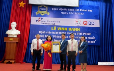 Bệnh viện công thứ 2 ở Việt Nam hoàn thành chương trình PRIME