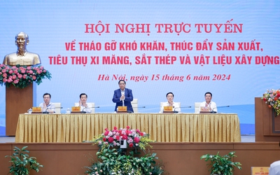 Thủ tướng chủ trì hội nghị thúc đẩy sản xuất vật liệu xây dựng