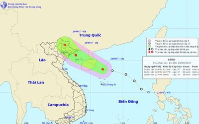 Công điện khẩn ứng phó áp thấp nhiệt đới và mưa lũ trên diện rộng