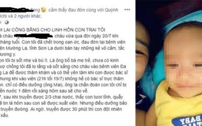 Bé trai 4 tháng tuổi tử vong bất thường: Yêu cầu đình chỉ kíp trực