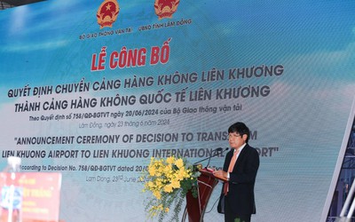 Sân bay Liên Khương chính thức trở thành cảng hàng không quốc tế