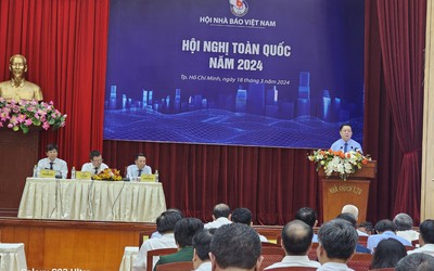 Hội Nhà báo Việt Nam tổ chức Hội nghị toàn quốc năm 2024