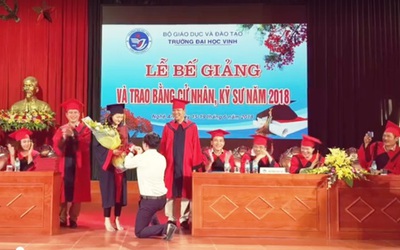 Nữ sinh được Phó bí thư Đoàn cầu hôn tại lễ tốt nghiệp lên tiếng xin lỗi