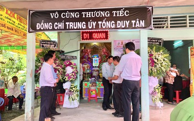 Đề nghị thăng cấp bậc hàm cho Trung úy công an tử nạn khi truy đuổi trộm