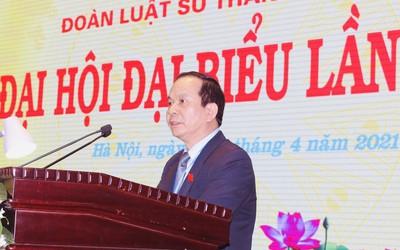 Luật sư Đào Ngọc Chuyền là Chủ nhiệm đoàn Luật sư TP.Hà Nội khóa X