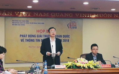 Phát động giải thưởng toàn quốc về thông tin đối ngoại năm 2018