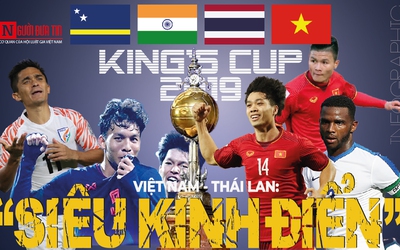 [Info] "Kỳ phùng địch thủ" Việt Nam - Thái Lan: Chờ màn tái ngộ siêu kinh điển King's Cup 2019