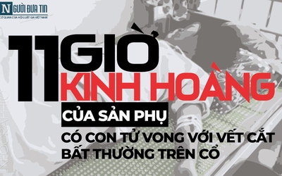 [Info] 11 giờ kinh hoàng của sản phụ có con tử vong với vết cắt bất thường trên cổ