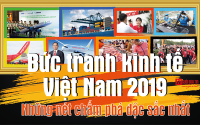 Bức tranh kinh tế Việt Nam 2019: Những nét chấm phá đặc sắc nhất