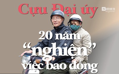 Cựu Đại úy 20 năm “nghiện” việc bao đồng