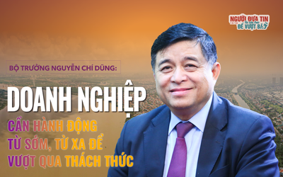 [E] Bộ trưởng Nguyễn Chí Dũng: Doanh nghiệp cần hành động từ sớm, từ xa để vượt qua thách thức