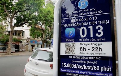 Hà Nội: Nhân rộng mô hình trông xe tự động IPARKING