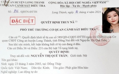 Bắt "nữ quái" bị truy nã đặc biệt vì cướp tài sản