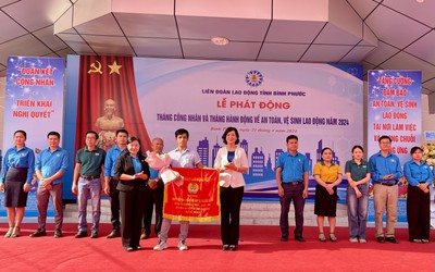 Bình Phước: Phát động Tháng công nhân, vệ sinh lao động năm 2024