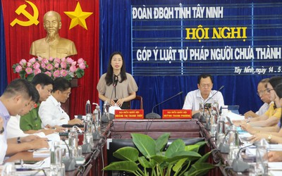 Tây Ninh: Góp ý dự thảo Luật Tư pháp người chưa thành niên