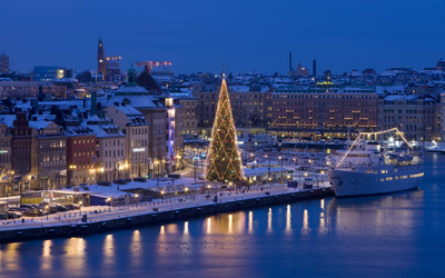 “Món quà” tuyệt vời từ cây thông Noel sau lễ Giáng sinh ở Bắc Âu