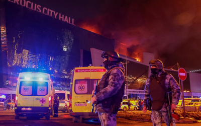 Vụ tấn công khủng bố ở Moscow: Nhân chứng kể về những tiếng nổ lớn