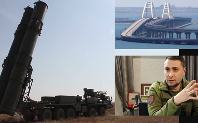 Ukraine nói Nga dùng “Hỏa thần” S-500 Prometheus canh gác Cầu Crimea