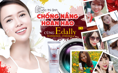 Phát động cuộc thi Chống nắng hoàn hảo cùng Edally với phần thưởng hấp dẫn