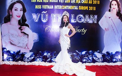 "Hoa hậu Doanh Nhân Người Việt" Vũ Thị Loan tổ chức "Thanks Party" hoành tráng