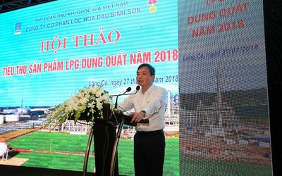 Đẩy mạnh tiêu thụ sản phẩm LPG của NMLD Dung Quất